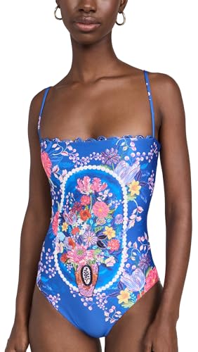 AGUA BENDITA Women's Miller One Piece, Multicolor, L