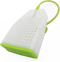 FELTECHELECTR Coador de silicone transparente saquinhos de chá de café, infusor de chá para cozinhar infusor de chá para infusão de chá solto Filtro de chá de silicone infusor de chá de silicone Filtro de chá de silicone