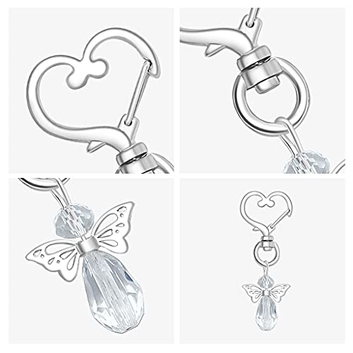 Porte-clés petit ange protecteur, douce décoration religieuse de table - 3