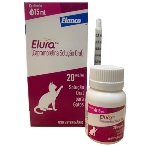Elura Tratamento Doença Renal Crônica em Gatos Elanco - 15ml