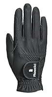 Roeckl Sports Reithandschuh ROECK-Grip PRO, Unisex Sommer Handschuh, Schwarz 7.5