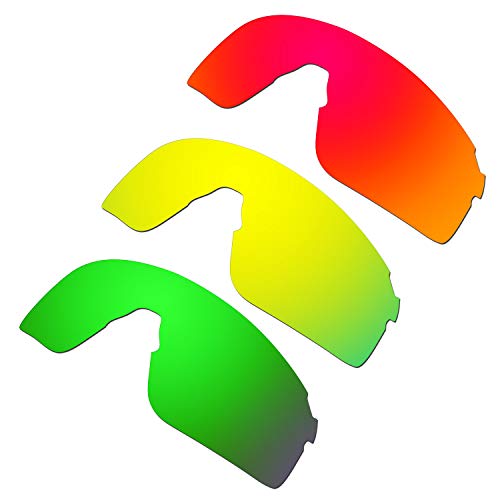 Lentille de rechange Oakley EV-zero Blades rouge or vert pour lunettes