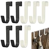 8 Pcs Haken für Rundheizkörper, Haken zum Einhängen für Heizkörper, Heizkörper Bad Hacken für...