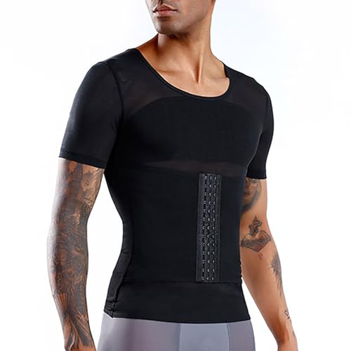 Corsé para moldear el abdomen de hombre con tejido de alta compresión invisible 2
