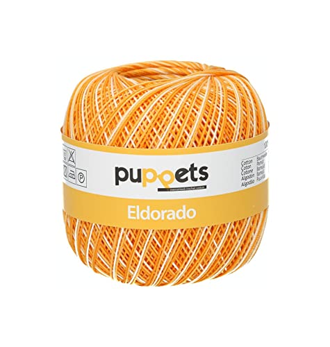 Puppets Crochet Yarn, Cotton, 00018 Multicolor