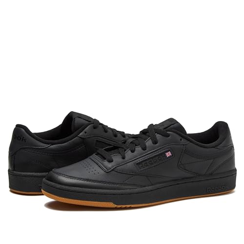 Image of Reebok Club C 85 Mens Tennis Shoes, Casual Fashion White Sneakers for Men