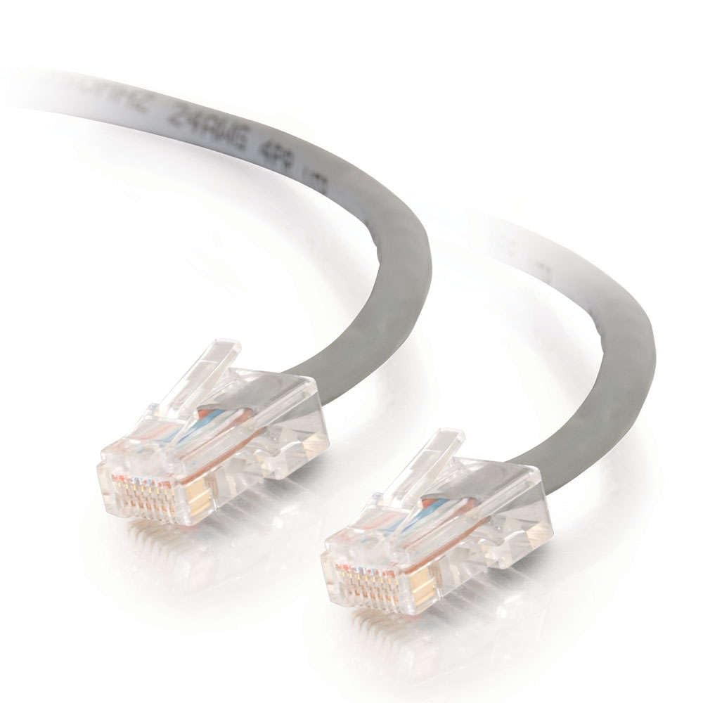 C2G 24490 Cat5e Crossover Cable - Non-Booted Unshielded Network Patch Cable, Gray (3 Feet, 0.91 Meters)