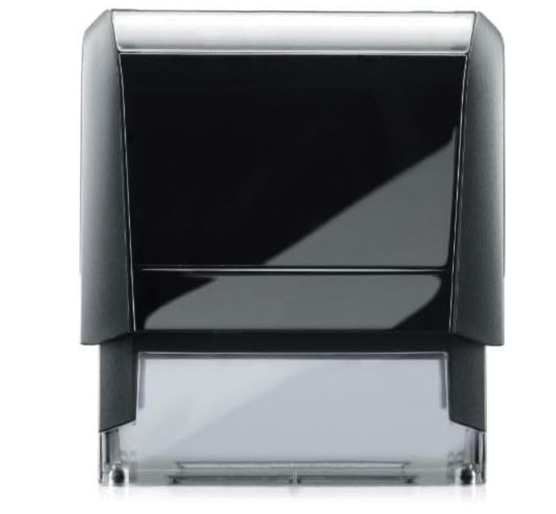 Personalised Business Address Self inking Rubber Stamper Garage Service etc 1 To 4 Line Stamp Your Design To Your Requirements