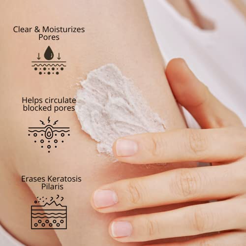 Metaforet Secret Spot Body Scrub For Red Bumps(Kp), Exfoliate Chicken Skin, Effective Scrub For Rough Bumpy Skin, Dead Skin Cells Remover, Red Bumps Minimizer, Gentle Kp Bump Eraser | 100G/ 3.52 Oz #TOP2