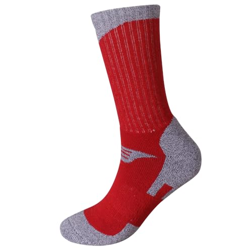 Image of EnerWear 4 /6 Pack Unisex Merino Wool Outdoor Hiking Trail Crew Sock