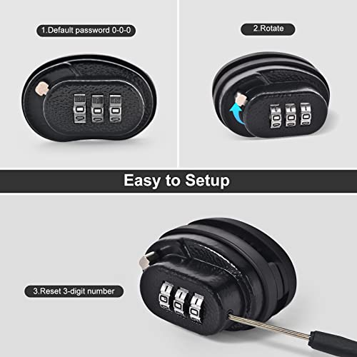 Holewor Trigger Lock, 3 Digit Combination Gun Trigger Lock Set Gun Lock For Pistols Shotguns Rifles And Firearms #TOP4