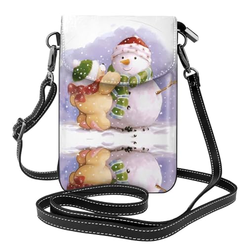 Sac à bandoulière bonhomme de neige compact pour ranger vos essentiels