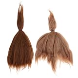 Echte Puppe Mohair für Perückenherstellung, Haarverlängerung, Wurzelbildung.