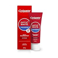 Colgate Optic White Expert Express Teeth Whitening Toothpaste, 85g, Fresh Mint, With 2% Hydrogen Peroxide, Enamel Safe