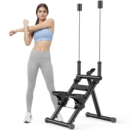 Image of OWLSKY Stair Stepper for Home,Vertical Climber Exercise Machine with Stable Triangular Frame, Smooth & Quiet Motion, Full Body Workout Equipment