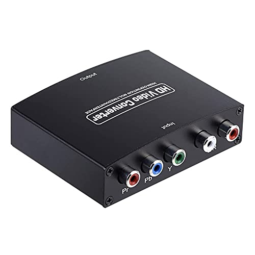 Convertidor YPbPr a HD de transmision estable y sincronizacion de audio para una imagen clara