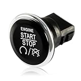 FUSCH Keyless Ignition Push Button Engine Start Stop Switch Compatible with Chrysler 300 / Town & Country, Dodge Challenger/Charger/Durango/Grand Caravan, Jeep Commander/Grand Cherokee