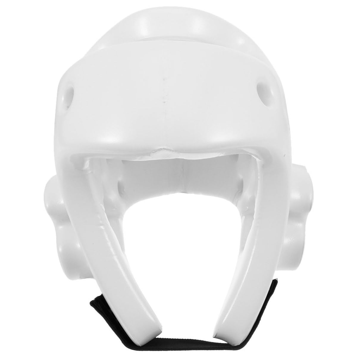 VICASKY Casco da Boxe Bianco in Pu Traspirante e Pratico per Protezioni Taekwondo, Adatto per Allenamento e Sparring Durante Attività di Boxing e Arti Marziali