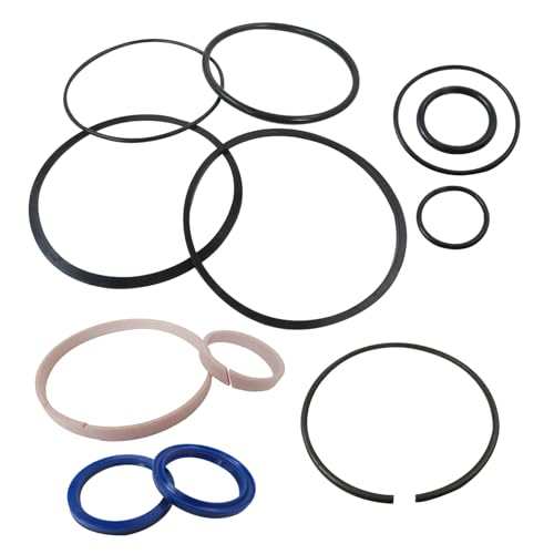 Image of 2024 Upgrade Replacement Hydraulic Log Splitter Cylinder Rebuild Seal Kit for 4.0 inchBore x 1.75 inch Rod Cylinder,for Huskee Log Splitter Parts Hydraulic Cylinder Rebuild Kit