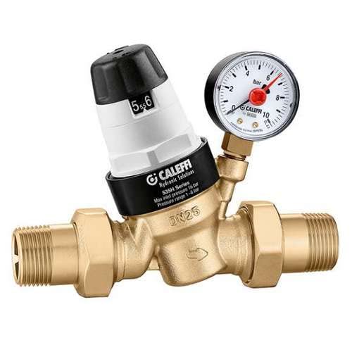 Reductor de presión Caleffi 1 con práctico cartucho extraíble