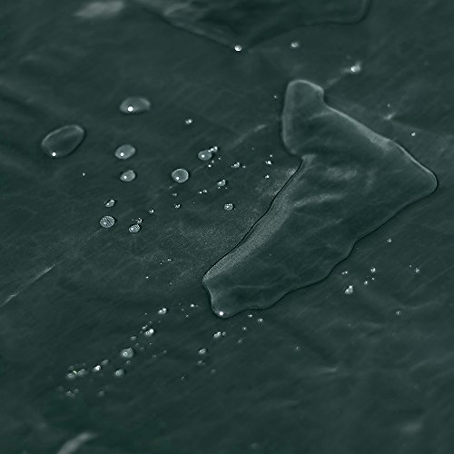 Outry Waterproof Multi-Purpose Tarp - Tent Stakes Included - Green- M - 5.9Ft X 7.2Ft / 1.8M X 2.2M, Lightweight Camping Picnic Ground Sheet Cover Cloth Mat Footprint Rain Fly Shelter Tarpaulin #TOP2