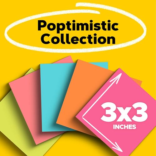 Post-it Notes, 3 x 3 in, Poptimistic Collection, 14 Pads - image 2