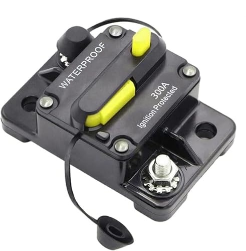 Circuit breaker double battery marine 12V 24V 48V, disjoncteur étanche réinitialisation manuelle