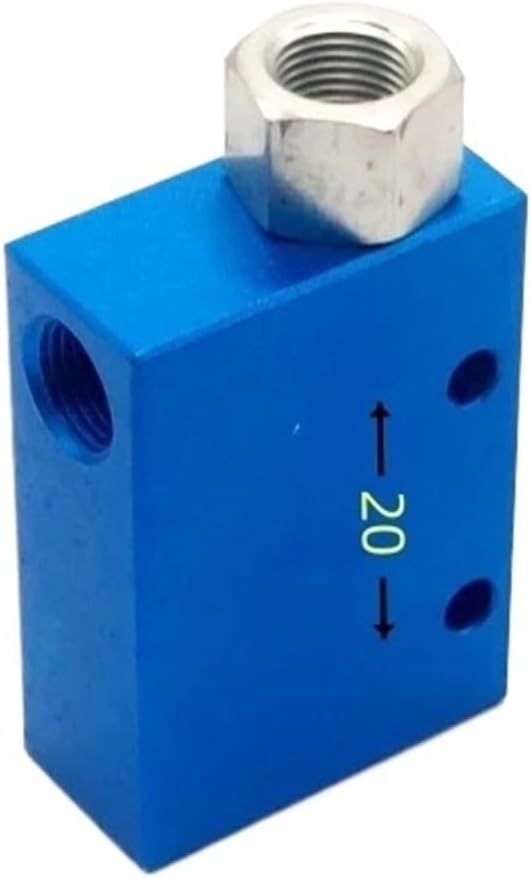 1pcs Blue Vacuum Generator Air Tube Ejector Pressure Pneumatic CV-10 15 20 25HS Negative Control Valve(10HS)