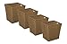 Wood Designs 72004 Basket, Large, Set of 4