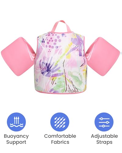 Image of Gogokids Puddle Float Jumper 33-66 Pounds, Toddler Swim Vest Kids Floaties