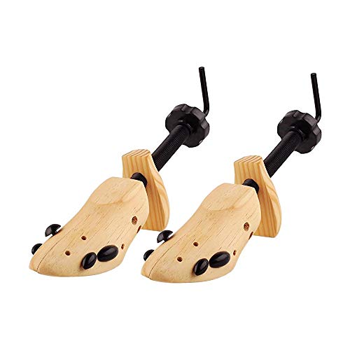 DUNSBY Hormas para Zapatos 1 unids Zapato árboles Natural Madera árbol Conjunto tamaño 3 □ 13 Unisex Wood Shaper S M L (Color : Natural, Size : S(3 5.5))
