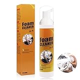 【Fácil de usar】: simplemente rocíe el limpiador directamente en el área deseada. Limpie con una toalla o una esponja hasta que se elimine la mancha. No se necesita enjuagar. ¡Dale un nuevo aspecto a los interiores de tu automóvil y casas!
