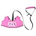 Kris&Ken 3-in-1 Toddler Cartoon Animal Walking Safety Harness Toddler Reins Leash (Pink)