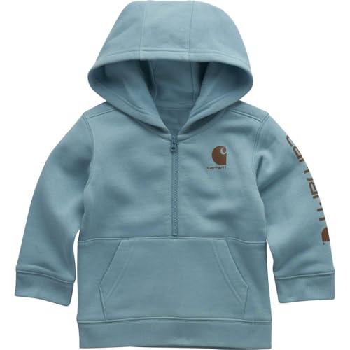 Carhartt Kid's CA6734 Long-Sleeve Half-Zip Sweatshirt - Boys