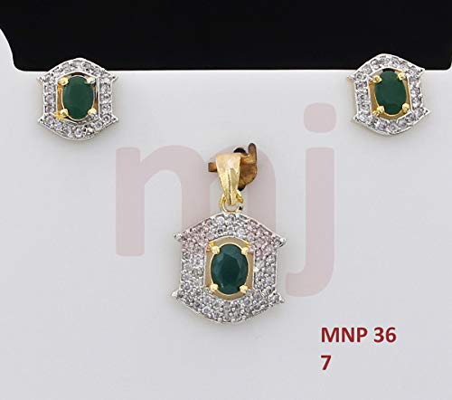 Esmeralda verde india ovalada en anillo de cobre chapado en oro de alta joyería artesanal 2