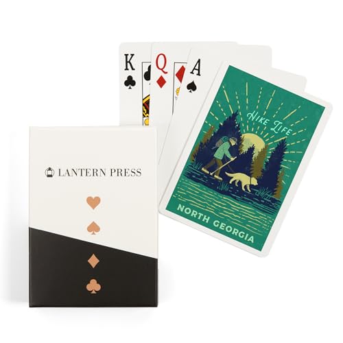 Baraja de 52 cartas tamaño póker Lake Life Series