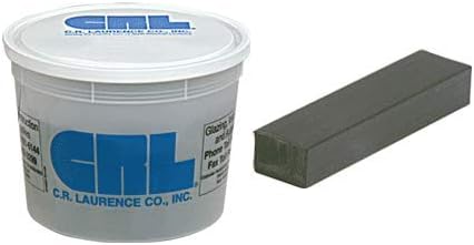 CRL 1/8" x 1/4" x 2" Thermoplastic Rubber Setting Blocks - 100 Pack