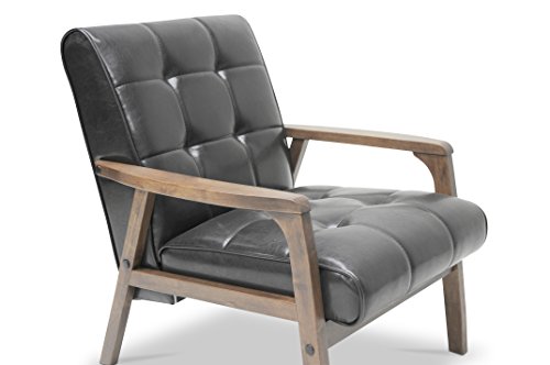 Baxton Studio 3-Piece Mid-Century Masterpieces Sofa Set, Brown #TOP4