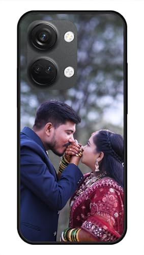 Image of NDCOM for Customised OnePlus Nord 3 5G Back Cover | Premium Nord 3 Phone Case | OnePlus Nord 3 5G Mobile Cover DIY Personalised Photo Design | Customized Gift Custom Text Name Printed Metal Case