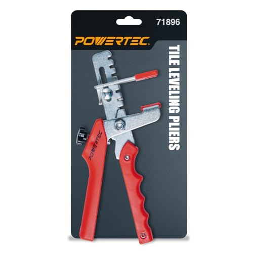 Image of POWERTEC Tile Leveling System Tile Leveling Pliers for Floor and Wall Tile Installation, 1 Pack (71896)