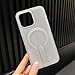 QJJFVMF for Folding Stand Magnetic Mesh Case for iPhone 16 E 15 14 13 12 11 Pro Max Wireless Charge Shockproof Breathable Cover,Black,for iPhone 14 Plus