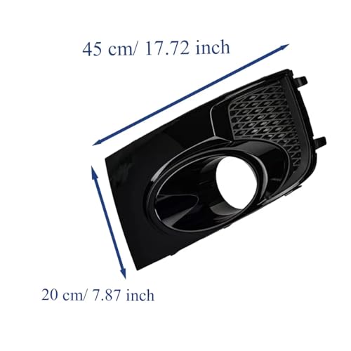 Cubierta Luz Antiniebla izquierda Subaru Impreza WRX STi 2011-2014 bisel de parachoques frontal 3