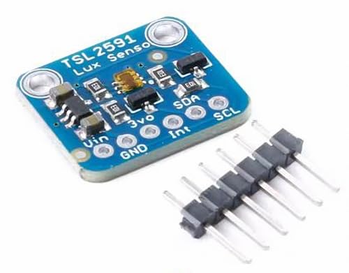2pcs TSL2591 High Dynamic Range Digital Light Sensor Breakout Module - 600,000,000:1 Ratio, Dual-Spectrum Visible/IR Detection, I2C Interface for QWIIC & Arduino - Image 3