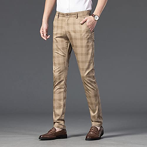 Pantaloni Business da Uomo Casual Lunghi Dritto