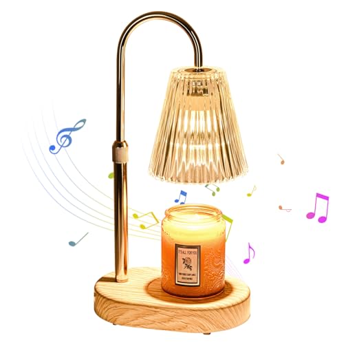 ASALL Candle Warmer Lamp with Bluetooth Speaker, Electric...