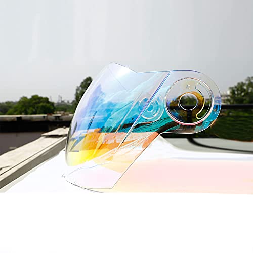 Image of Steelbird SBA-2 Helmet Visor Compatible for All SBA-2 and SBA-3 Model (Night Vision Blue Visor)