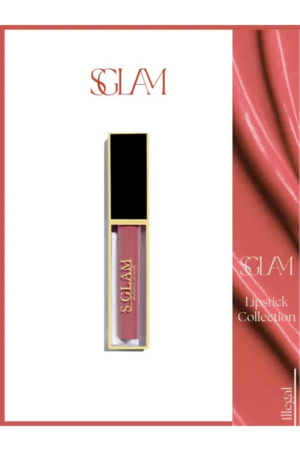 S'glam Lipstick Ruj Illegal 5ml