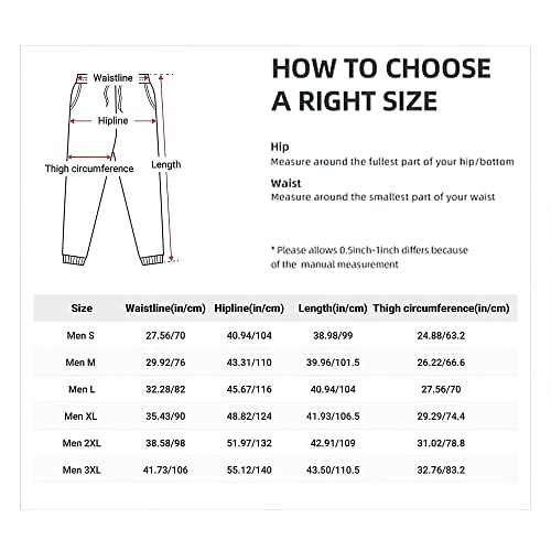 Wxueh American Flag Pattern Mens Jogger Sweatpants Funny Casual Joggers Pants Track Pants For Men Sports Athletic #TOP3