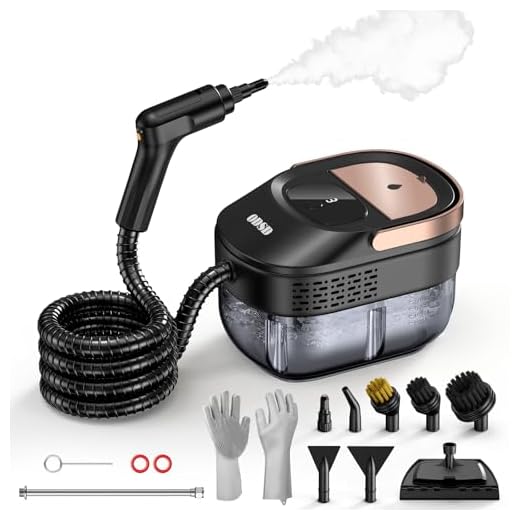 ODSD Handheld Steam Cleaner With 15 Attachments