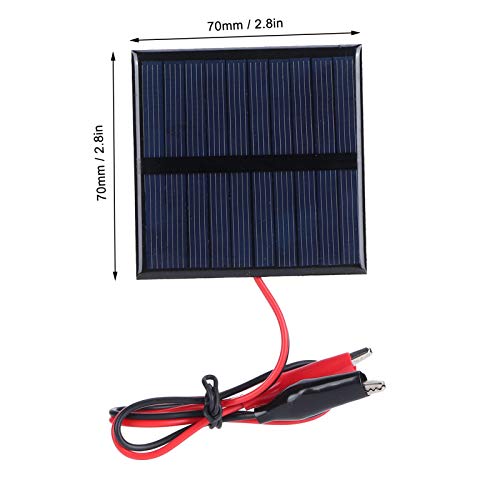 Solarpanel, langlebiges Solarpanel-Ladegerät ohne Stromspeicherfunktion 0.7W 5V Solar-Ladeboard-Modul für kleine… – Bild 3